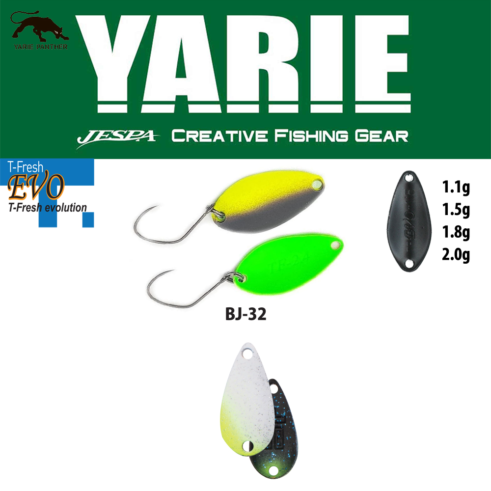 OSCILANTA YARIE 710T T-FRESH EVO 1.1gr Culoare BJ-32 Hayato SP