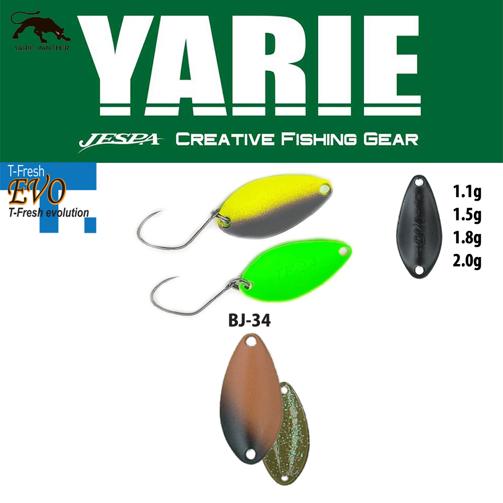 OSCILANTA YARIE 710T T-FRESH EVO 1.1gr Culoare BJ-34 Bahun Uni