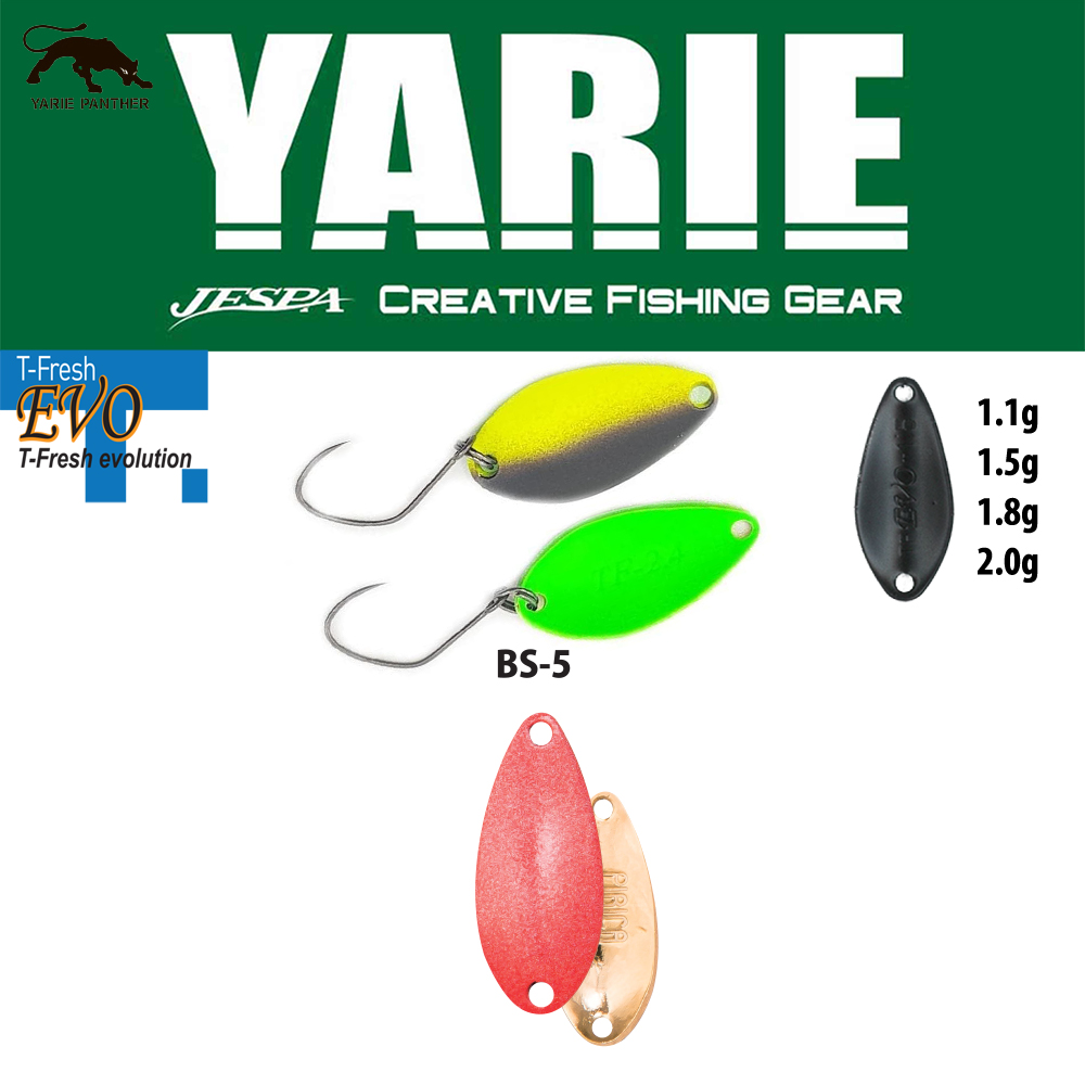 OSCILANTA YARIE 710T T-FRESH EVO 1.1gr Culoare BS-5 Matte Red