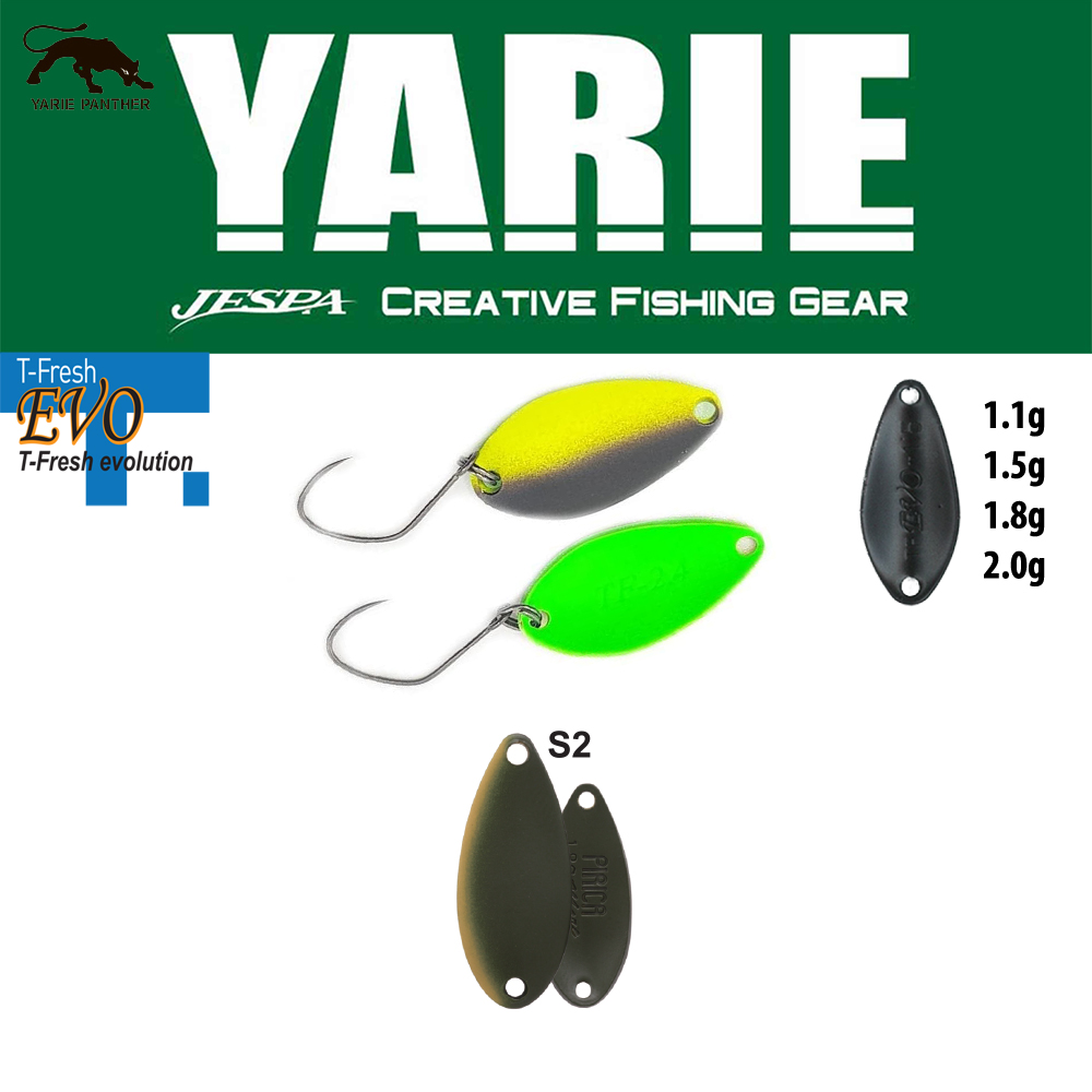 OSCILANTA YARIE 710T T-FRESH EVO 1.1gr Culoare S2 Dark Olive