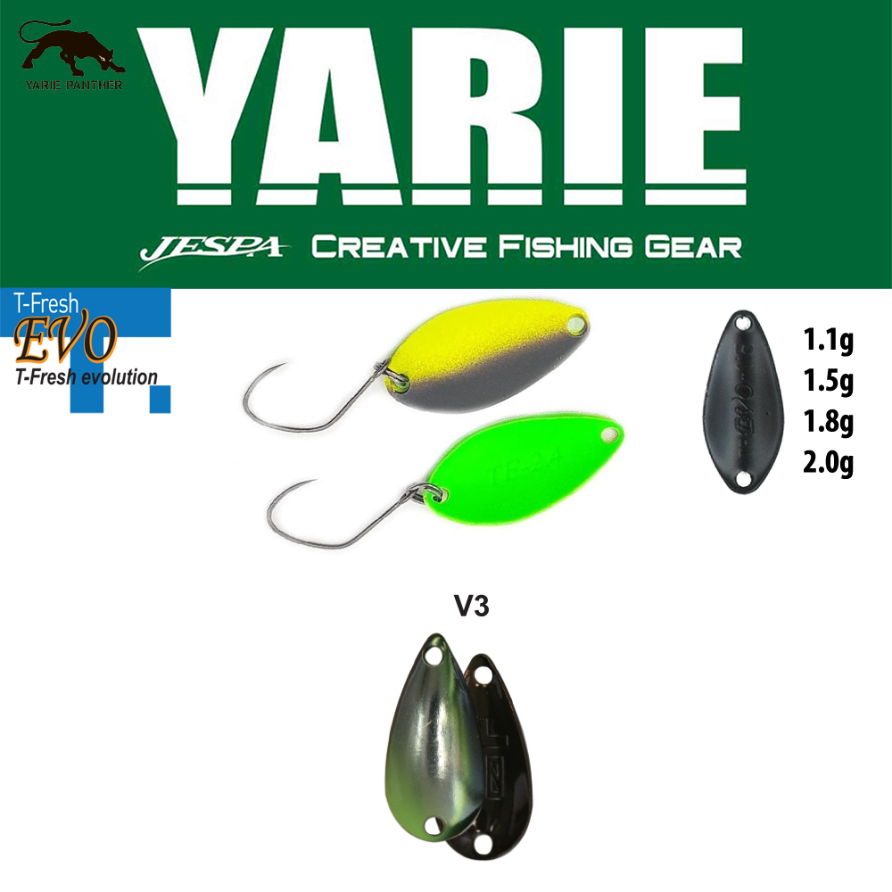 OSCILANTA YARIE 710T T-FRESH EVO 1.1gr Culoare V3 Ayu