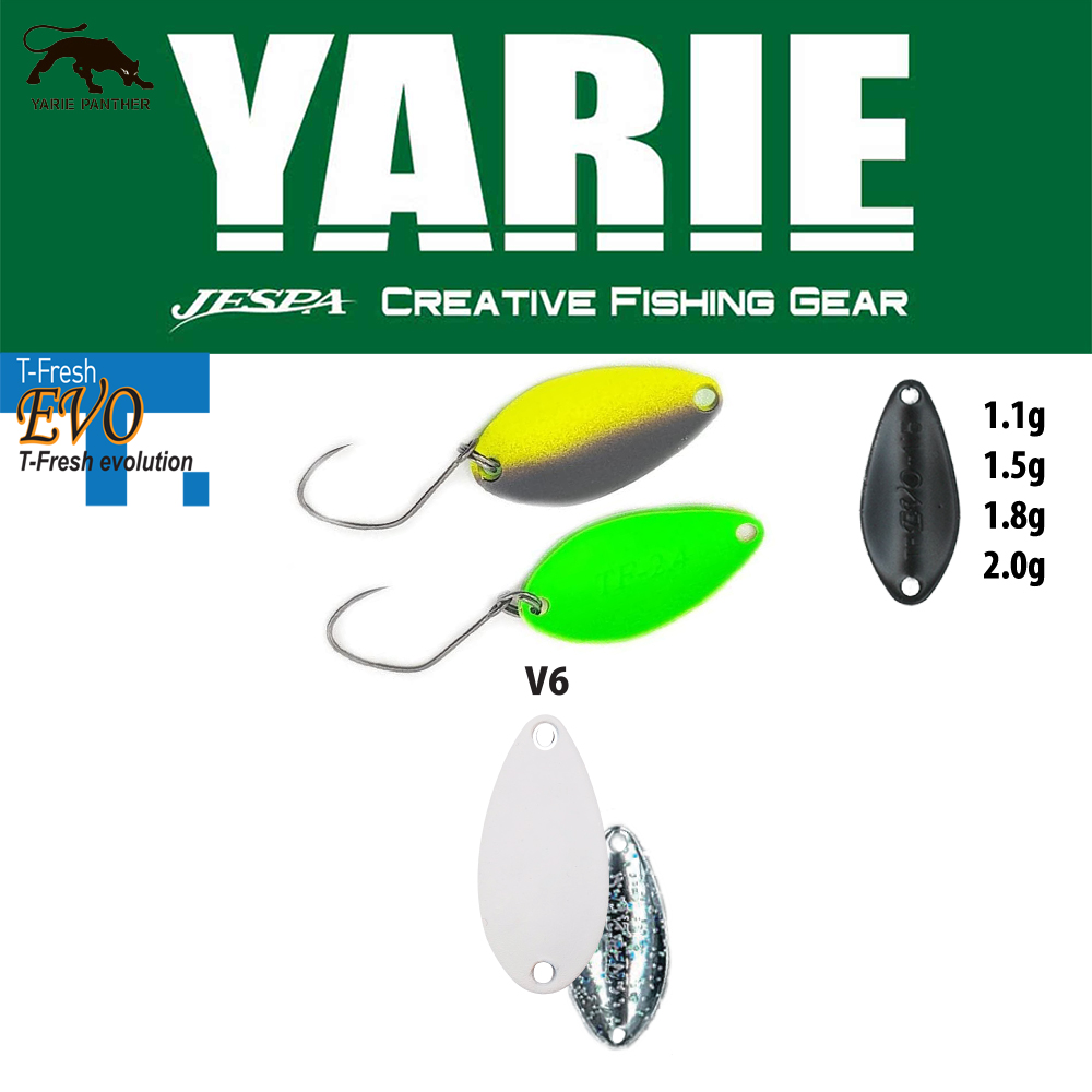 OSCILANTA YARIE 710T T-FRESH EVO 1.1gr Culoare V6 Uzagin