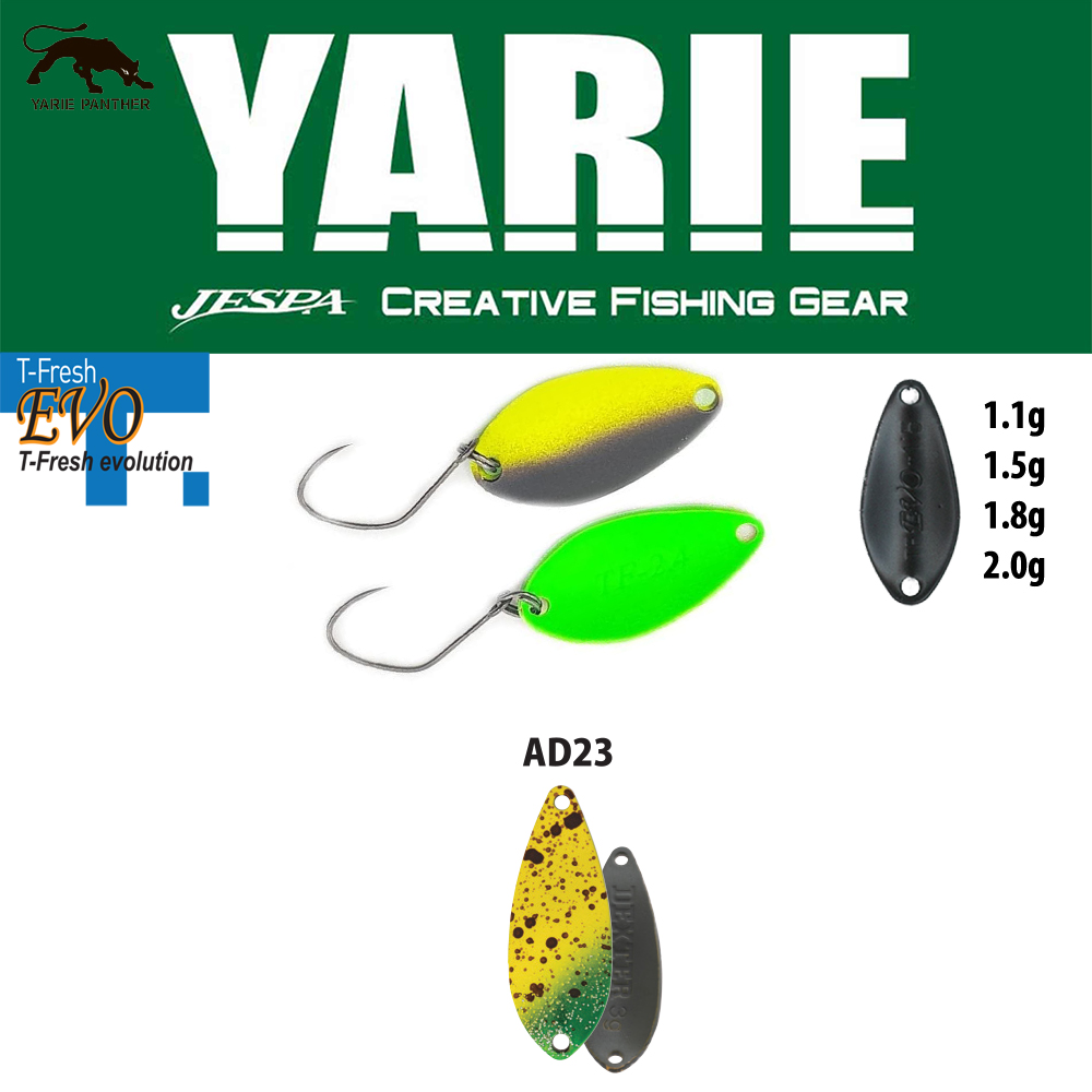 OSCILANTA YARIE 710T T-FRESH EVO 1.5gr Culoare AD23 Monkey Banana