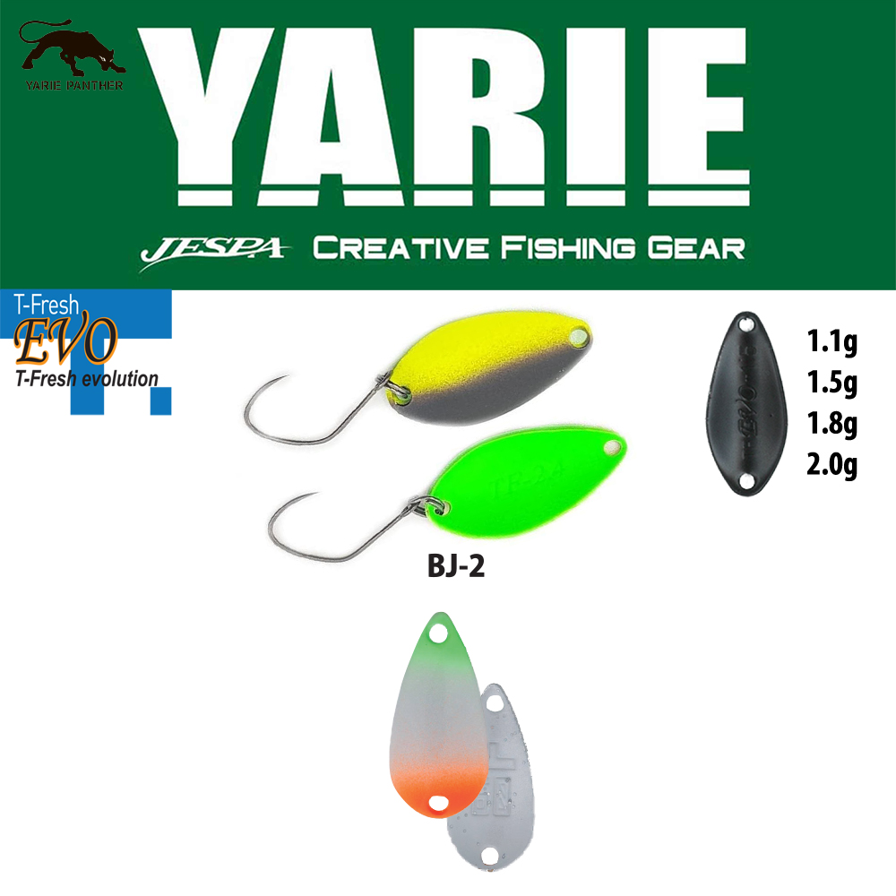 OSCILANTA YARIE 710T T-FRESH EVO 1.5gr Culoare BJ-2 Carter