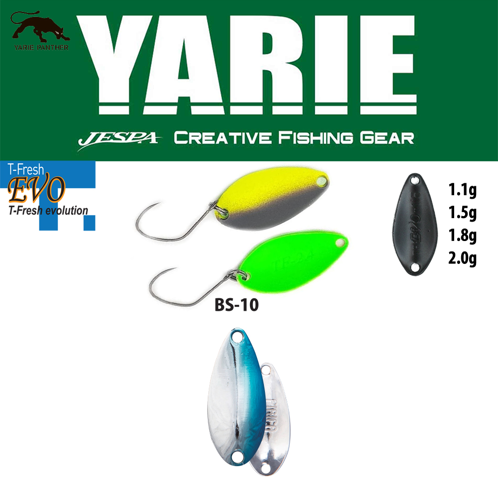 OSCILANTA YARIE 710T T-FRESH EVO 1.5gr Culoare BS-10 Blue/Silver