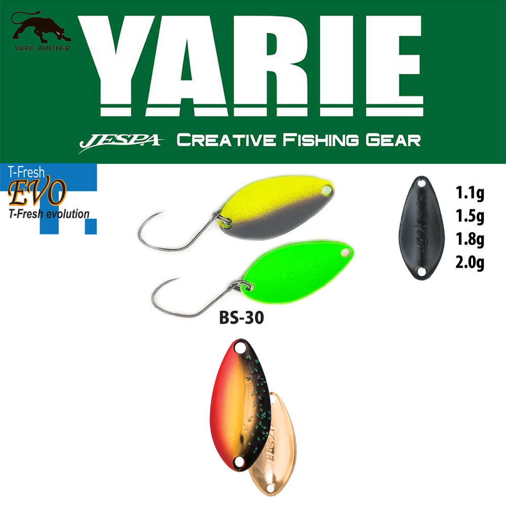 OSCILANTA YARIE 710T T-FRESH EVO 1.5gr Culoare BS-30 Sunset Line
