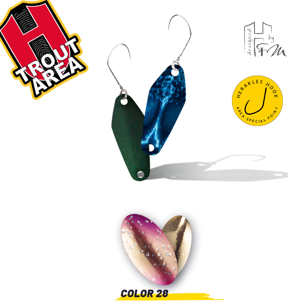 OSCILANTA ZERO 0.6gr Culoare 28 Golden Trout