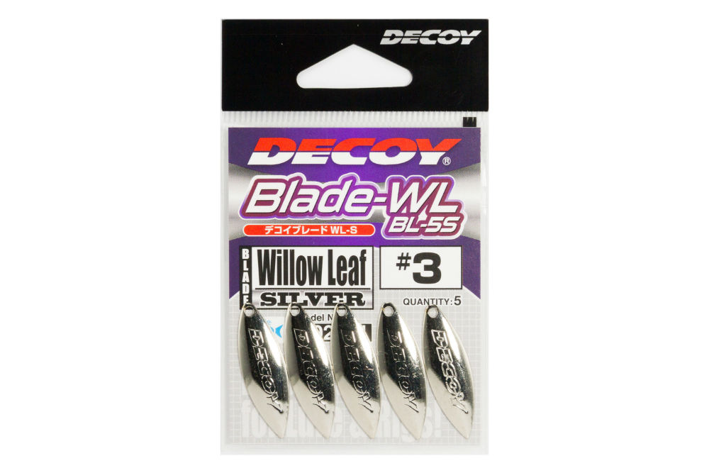 PALETA DECOY BL-6S WILLOW LEAF SILVER 2