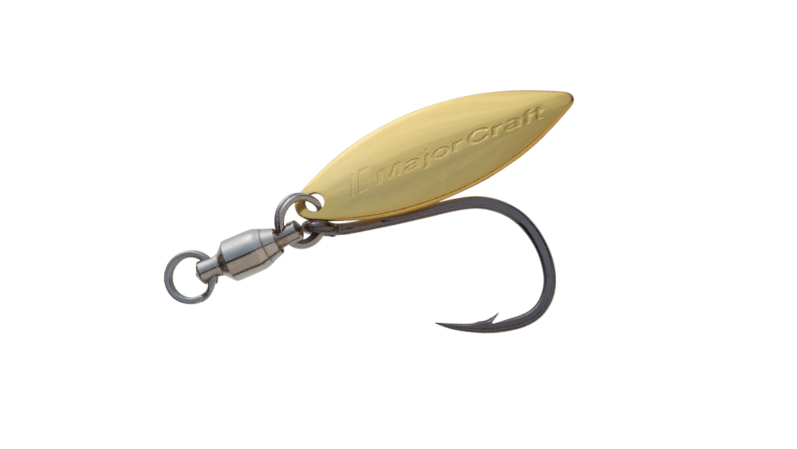 PALETA MAJOR CRAFT KANTAN BLADE HOOK SINGLE #8 #001 Gold