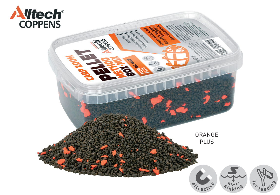 PELETE CARP ZOOM FLUO ORANGE PLUS PELLET 500gr