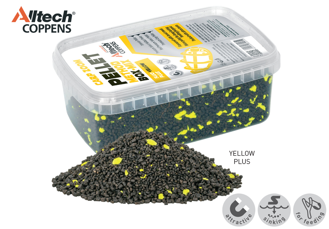 PELETE CARP ZOOM FLUO YELLOW PLUS PELLET 500gr