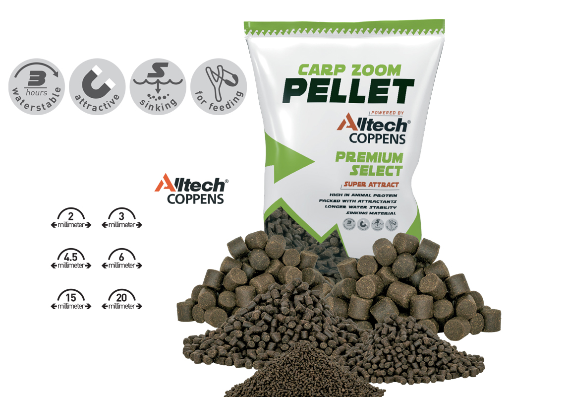 PELETE CARP ZOOM PREMIUM SELECT PELLET 2mm 800gr