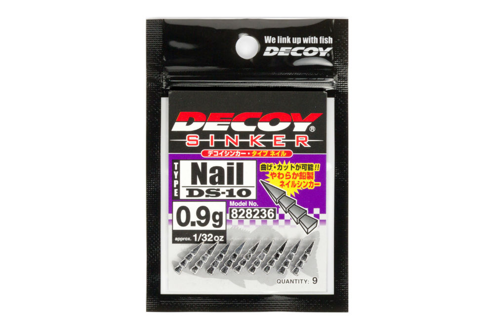 PLUMBI LEST DECOY DS-10 NAIL SINKER 0.4gr