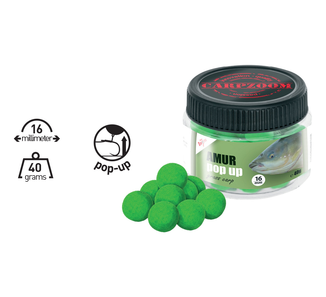 POP UP AMUR-GRASS CARP 40gr 16mm