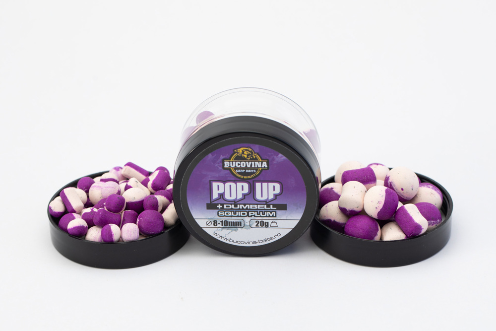 Pop-Up Bucovina Baits Squid Plum 8-11mm