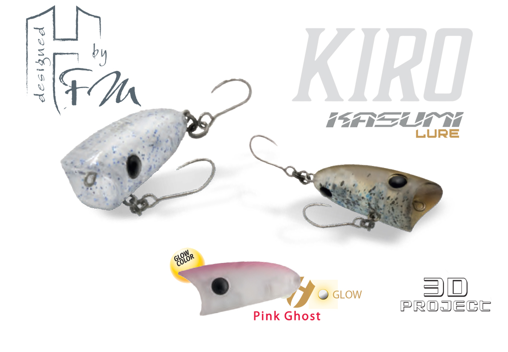 POPPER AREA KIRO F 2.7cm 1.8gr Pink Ghost