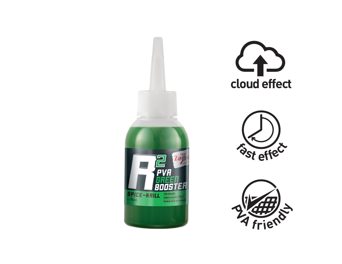 R2 PVA GREEN BOOSTER 75ml Spice Krill