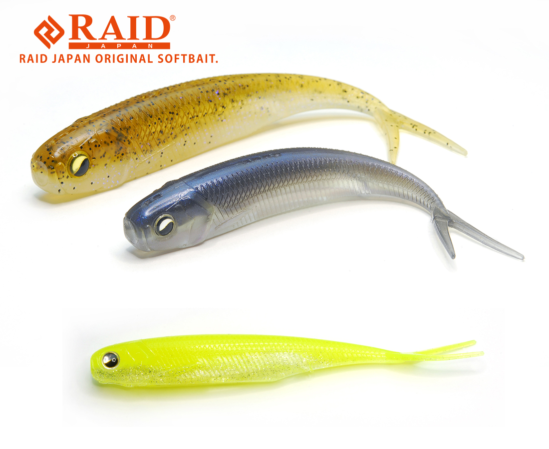RAID FISH ROLLER 3 8.9cm 053 White Chart