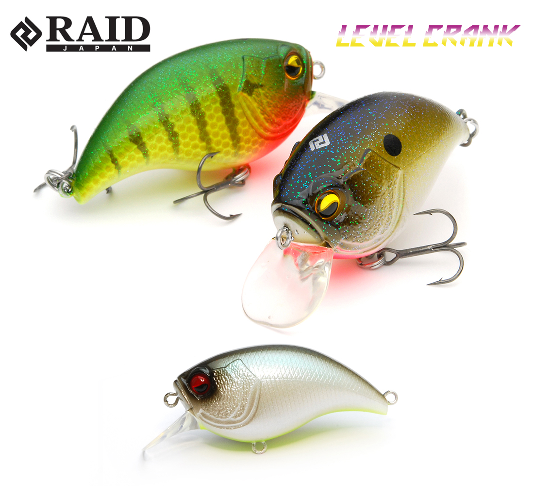 RAID LEVEL CRANK 51mm 10.5gr 025 Neon Shad
