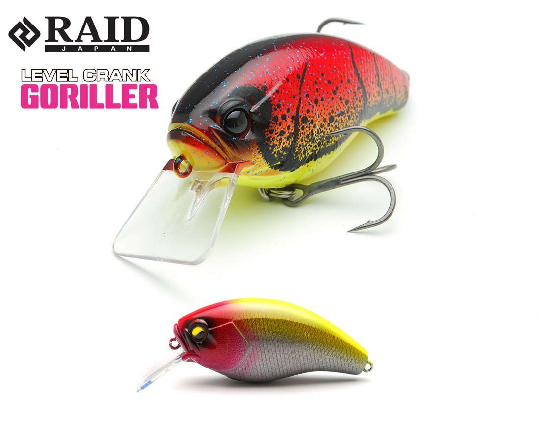 RAID LEVEL CRANK GORILLER 66mm 17.5gr 015 Dark Clown