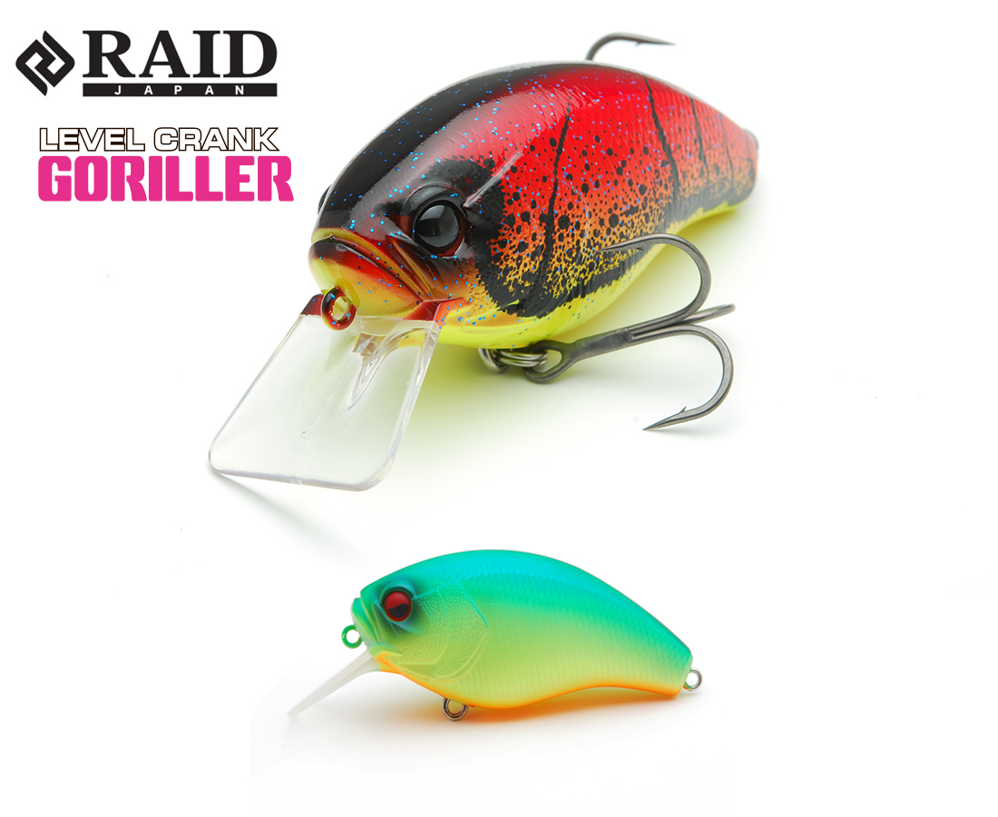 RAID LEVEL CRANK GORILLER 66mm 17.5gr 017 Shimanashi Tiger