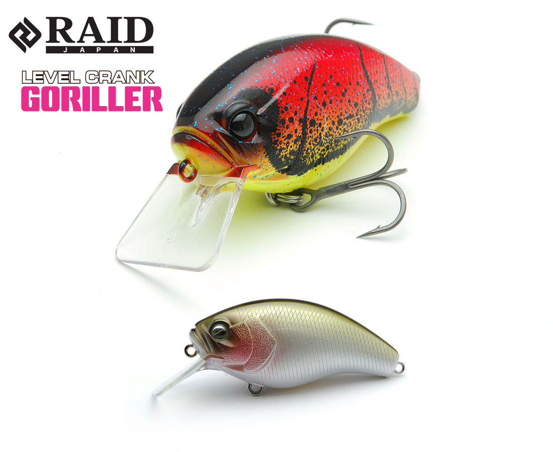 RAID LEVEL CRANK GORILLER 66mm 17.5gr 018 Bait Japan