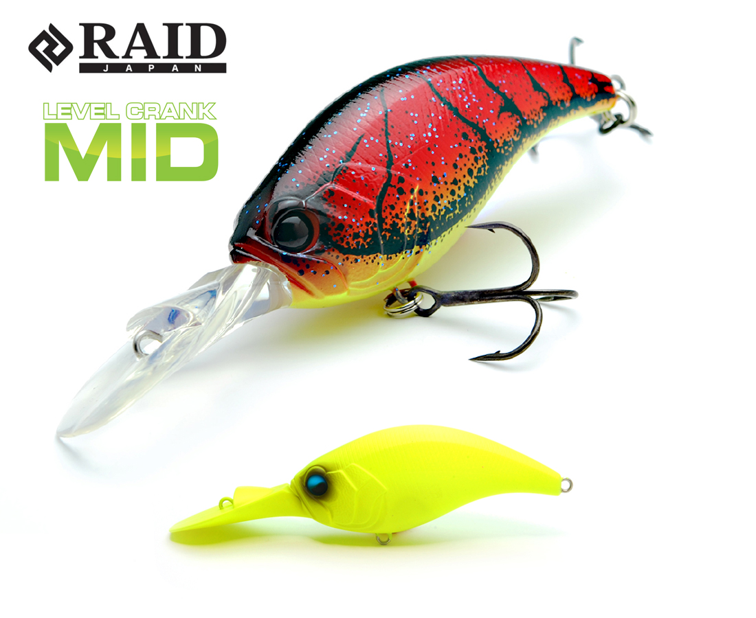 RAID LEVEL CRANK MID 59mm 10.5gr 022 Lemon Power