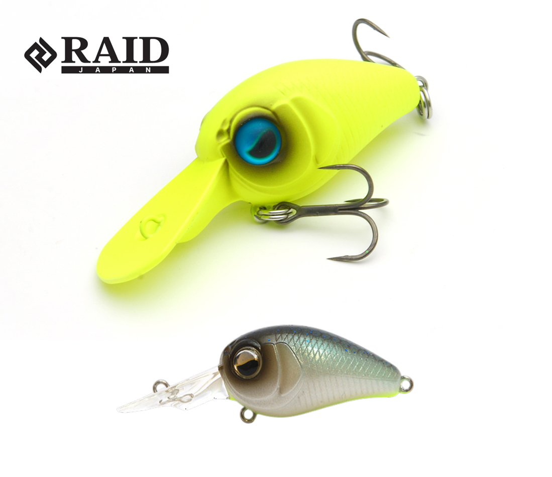 RAID LEVEL CRANK PING 32.5mm 3.5gr 013 Neon Shad