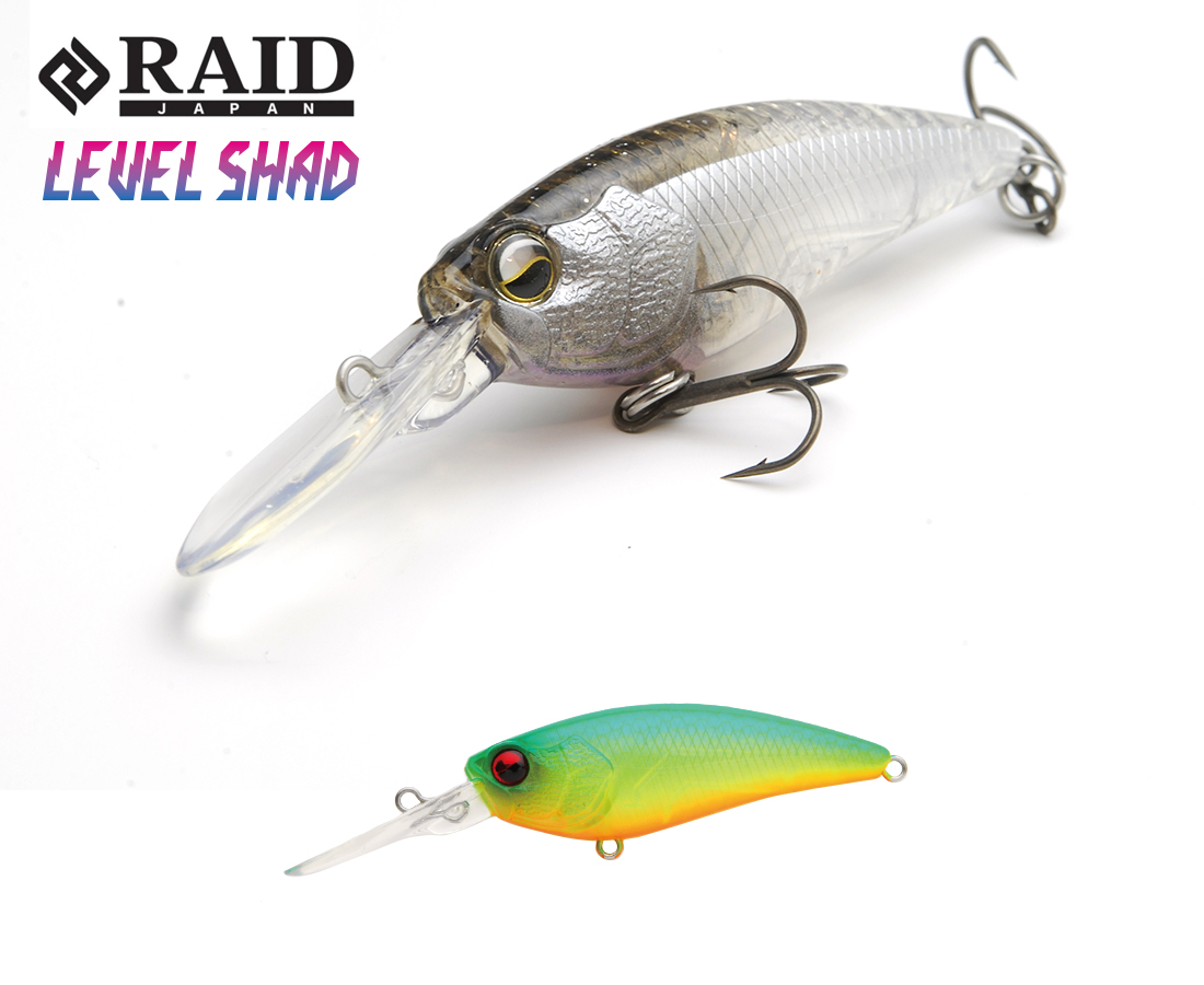 RAID LEVEL SHAD 50.3mm 4.3gr Su 001 Lime Chart
