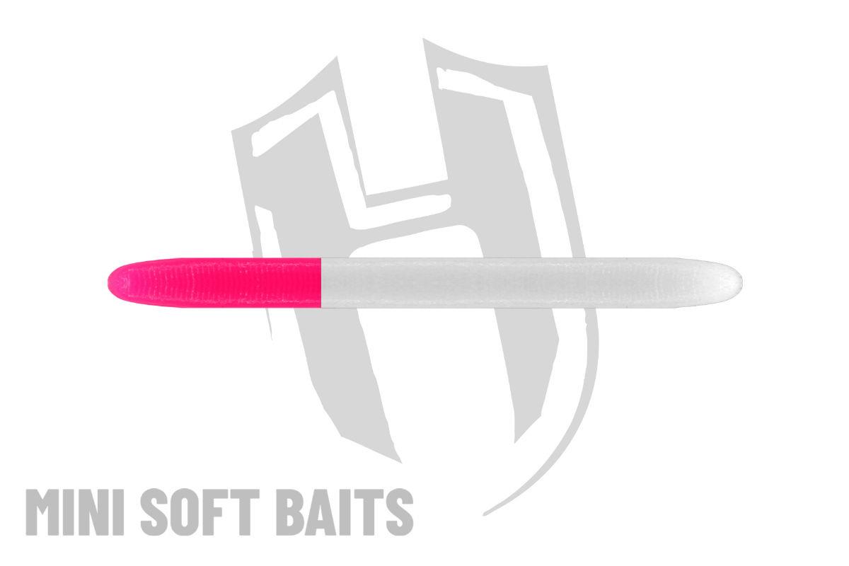 RDB WORM 60mm CRAB White Pink