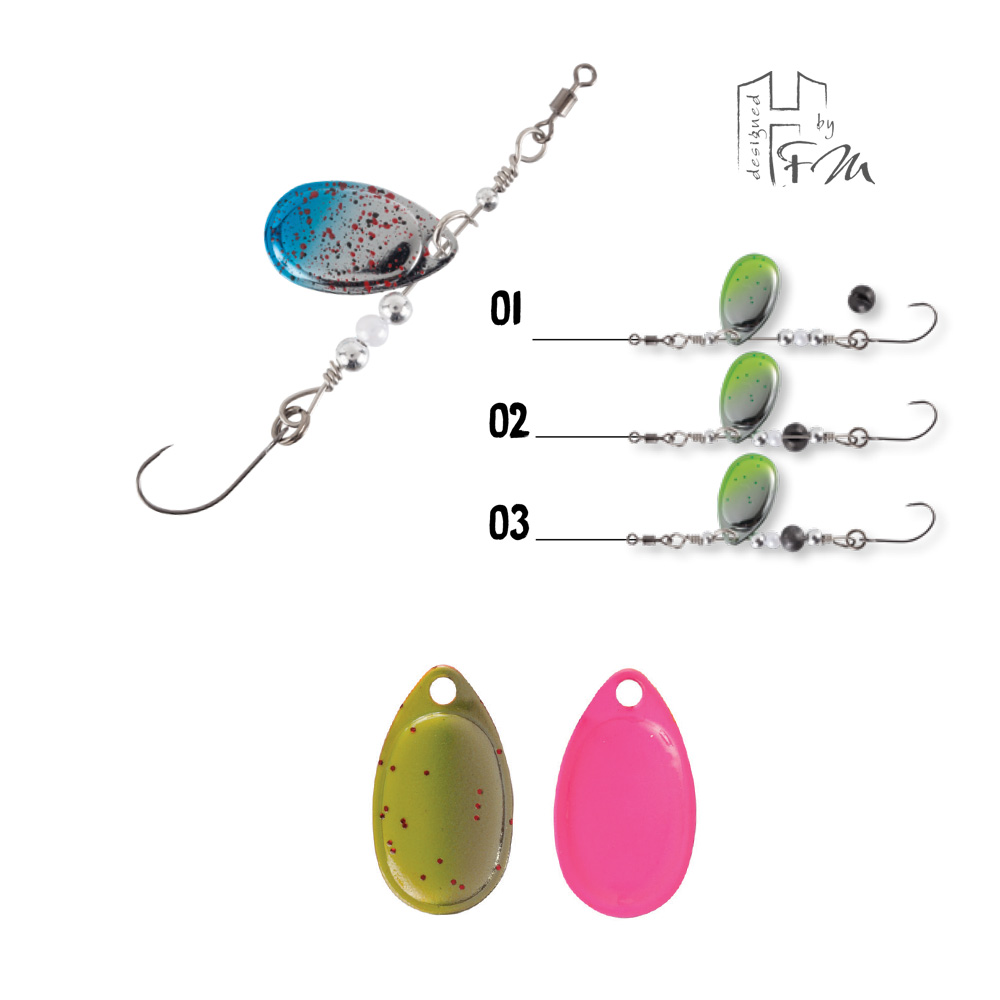 ROTATIVA CLEVER SPIN 1.5gr Culoare 31 Rainbow