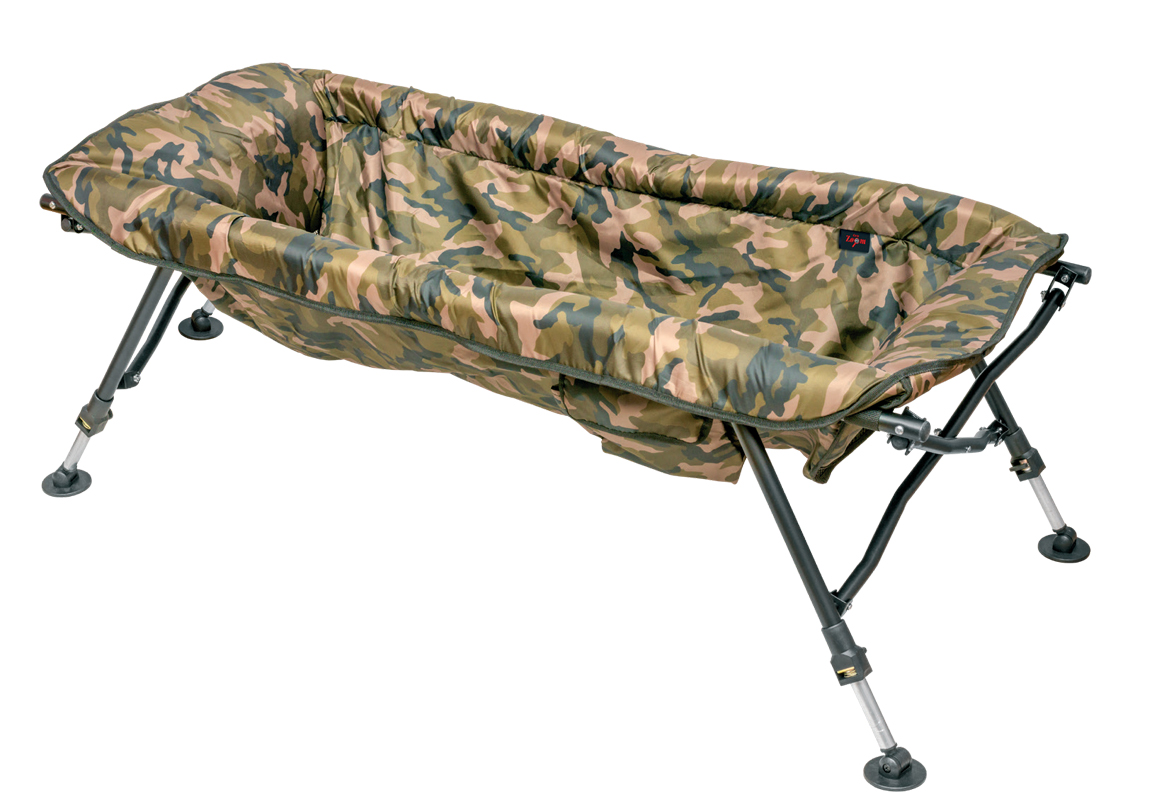 SALTEA CAMOU CARP CRADLE CU 4 PICIOARE 125x60/30cm