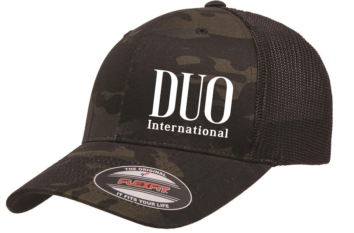 SAPCA DUO FLEXFIT MULTICAMO CAP Black Camo