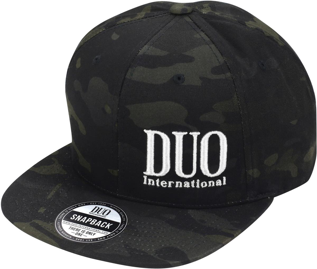 SAPCA DUO SNAPBACK MULTICAMO CAP Black Multicamo