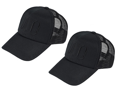 SAPCA DUO TRUCKER CAP 18 Black
