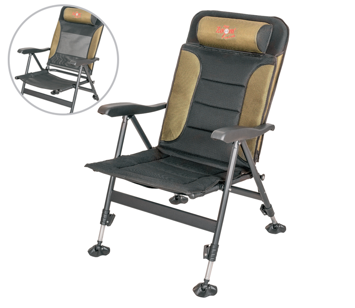 SCAUN CARP ZOOM RECLINER 2IN1 MESH ARMCHAIR 60x82x20cm/70cm