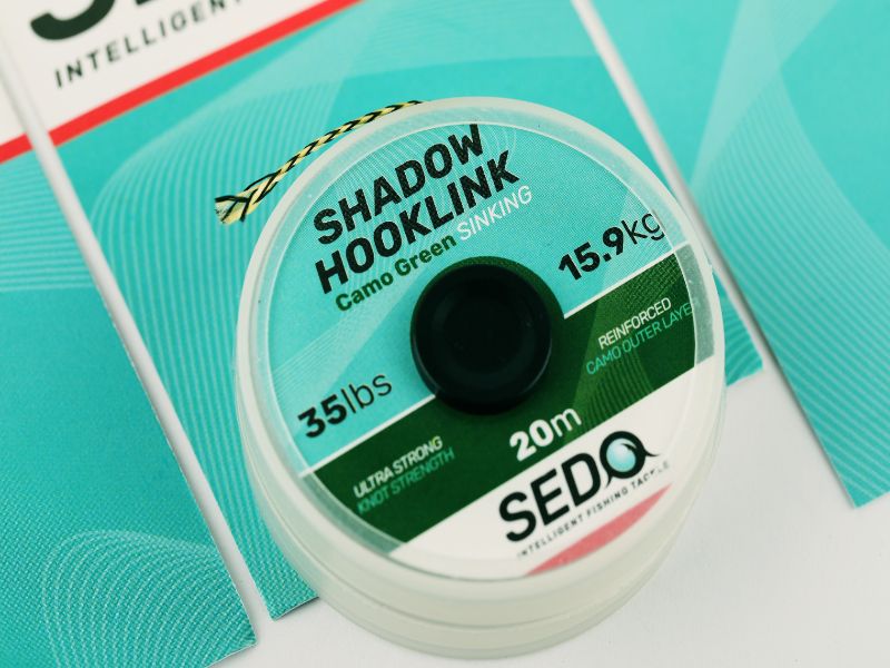 Sedo Shadow Hook-link Camo Green 20m/15lbs