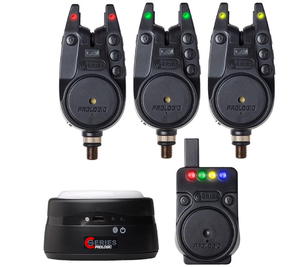 Set Avertizoare Prologic C-Series 3+1, + Lampa de Cort Bivvy