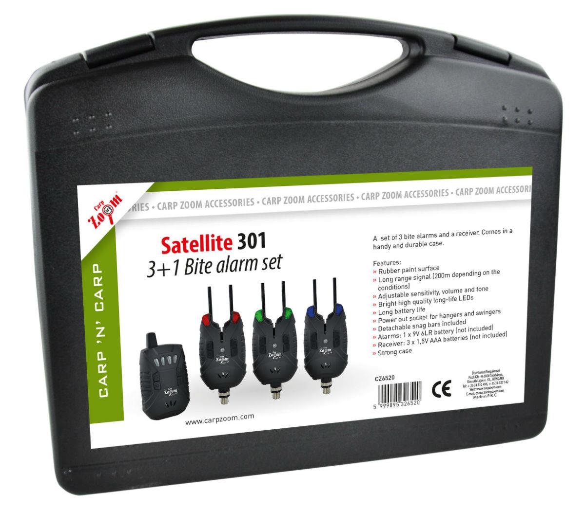 SET AVERTIZOR SATELLITE 301 3+1 STATIE