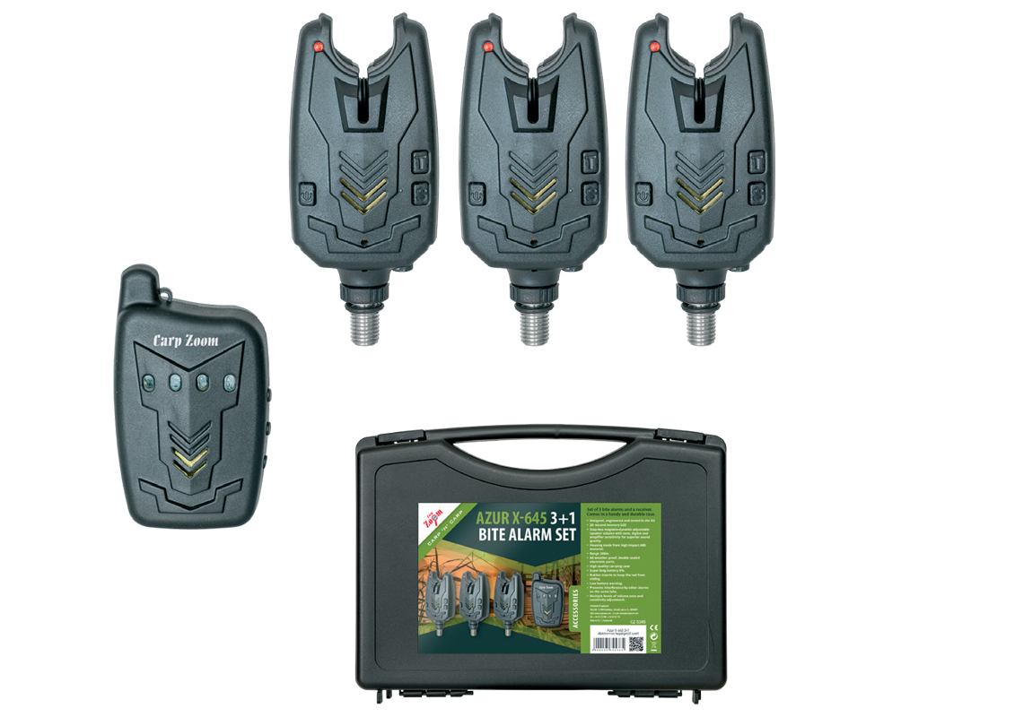 SET AVERTIZORI CARP ZOOM VENTA Y310 3+1