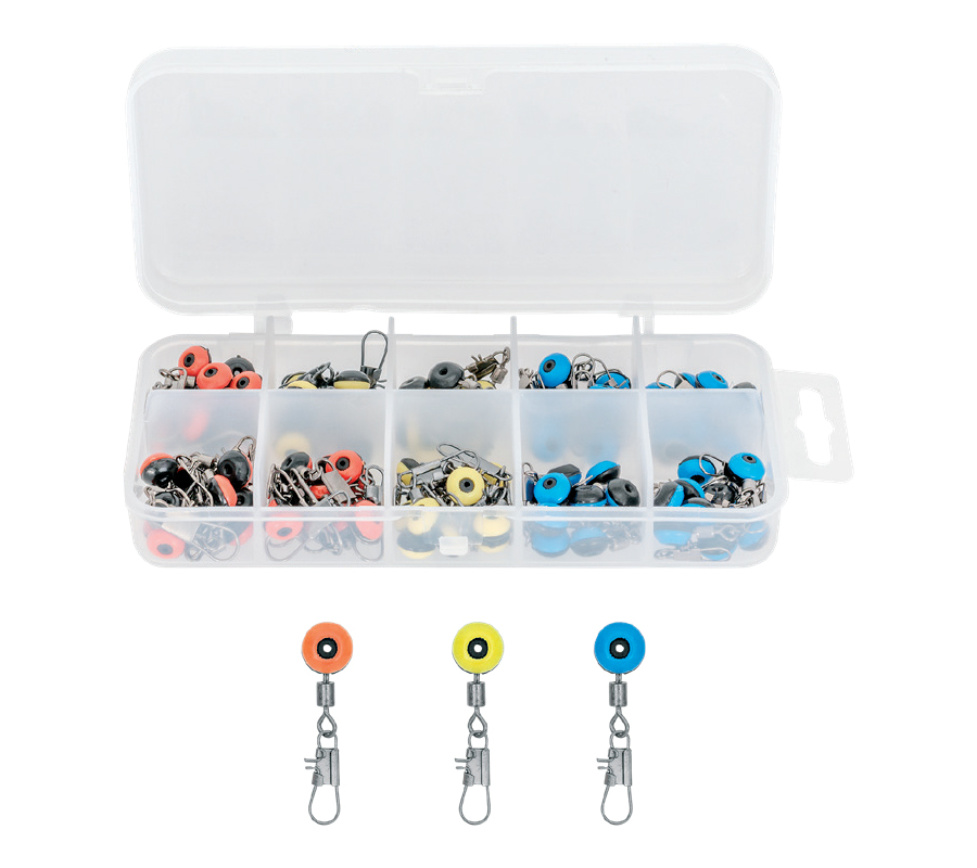 SET CARP ZOOM BEAD SWIVEL 100buc