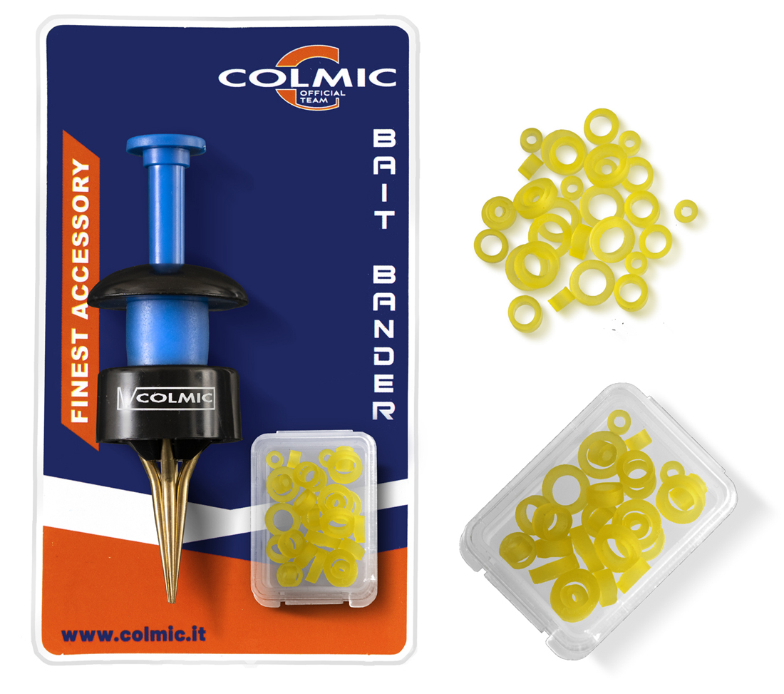 SET COLMIC BAIT BANDER + 30 BAIT BAND MIX 4-6-8mm