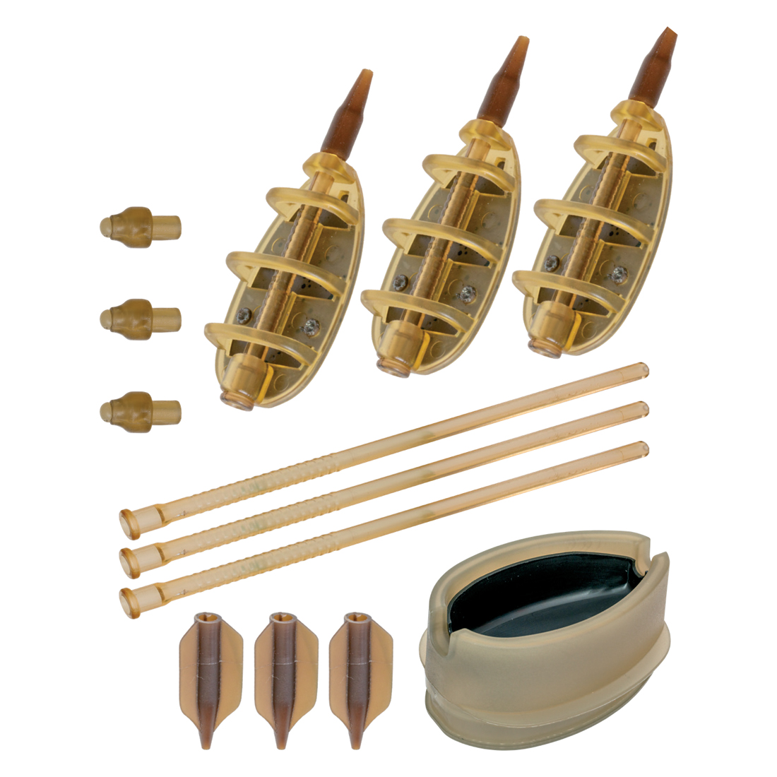 SET MOMITOR CARP ZOOM SMART PRO METHOD FEEDER 50-60-70gr