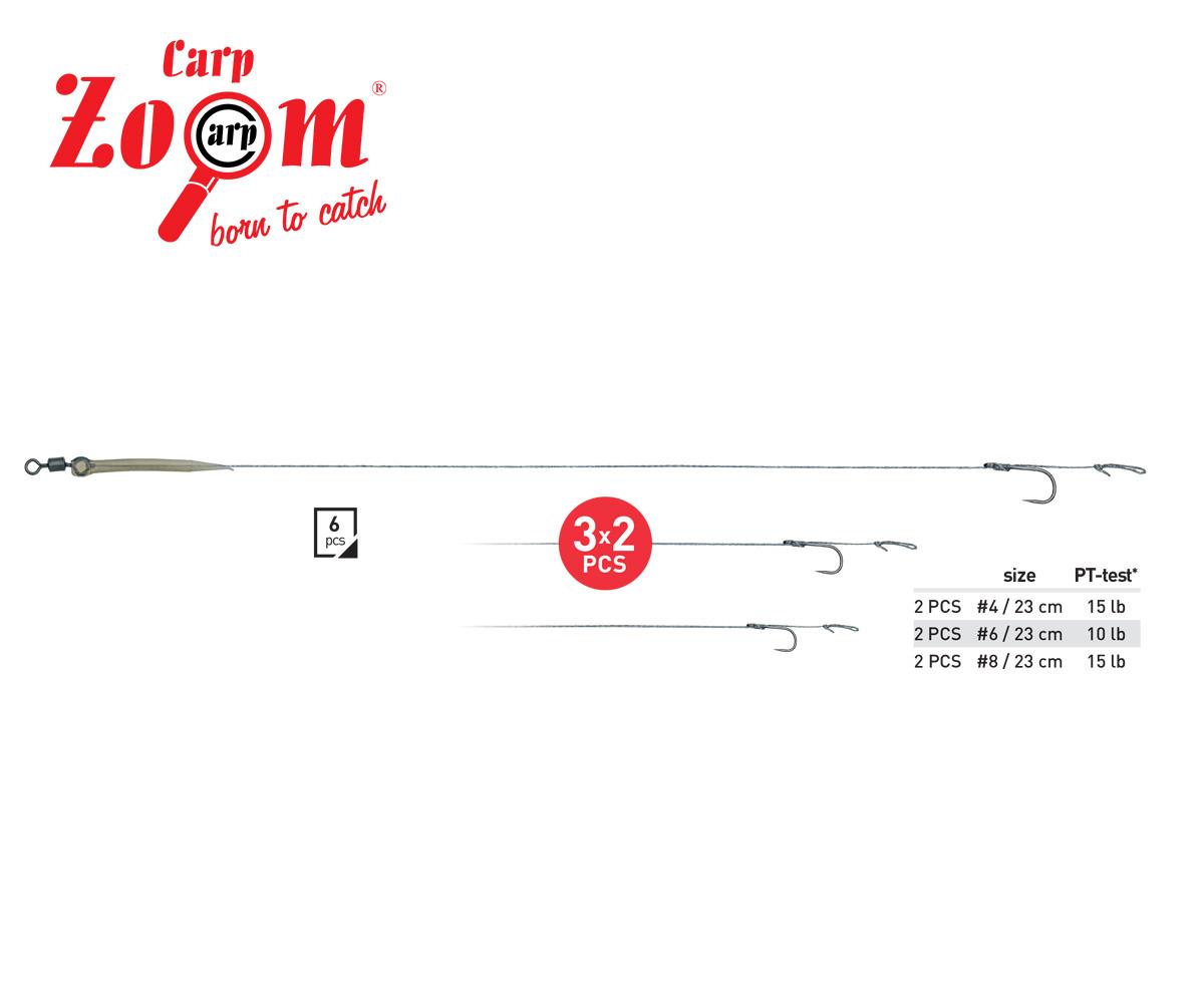 SET MONTURI TEMPO HAIR RIG 23cm