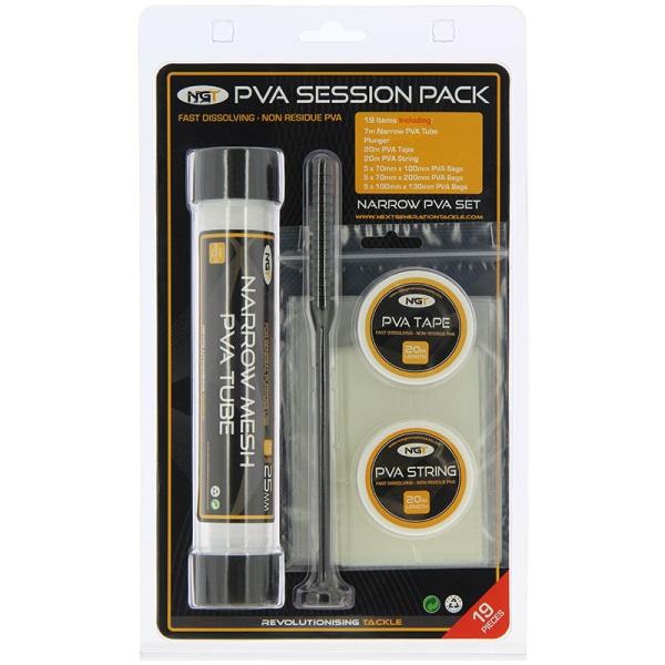 Set NGT PVA Session Pack 19 buc / Blister 25mm