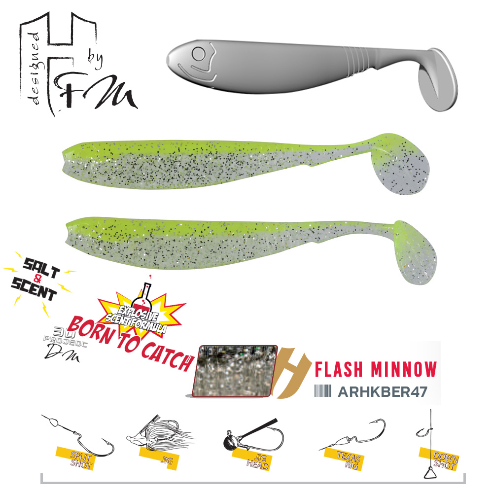 SHAD BENJO R 3.6 9cm Hematoma