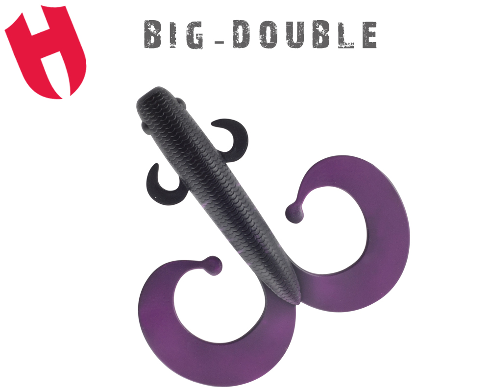 SHAD BIG DOUBLE 15cm BLACK PURPLE