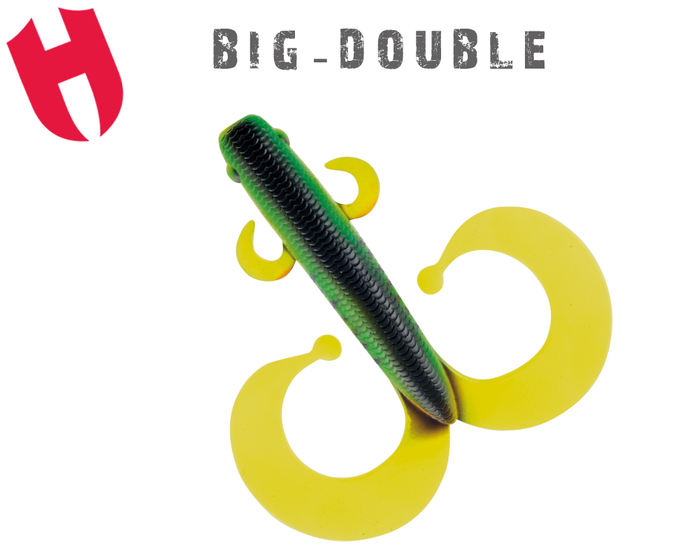 SHAD BIG DOUBLE 15cm FIRE TIGER