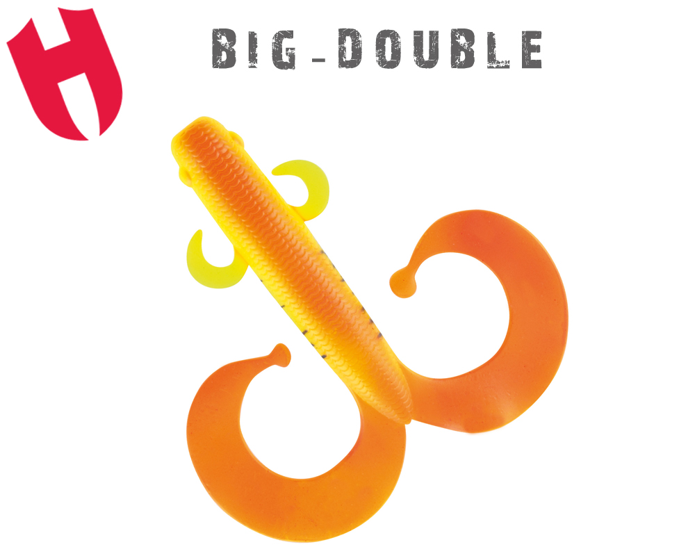 SHAD BIG DOUBLE 15cm ORANGE TIGER