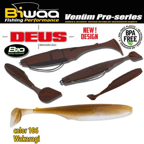 SHAD DEUS 2 5.1cm 106 Wakasagi